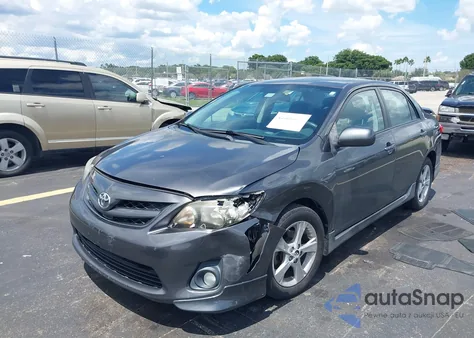 2011 Toyota Corolla S from USA, damaged, VIN 2T1BU4EE6BC689737